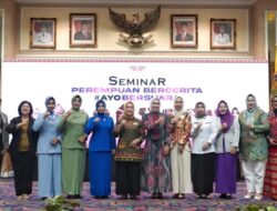 Ketua TP PKK Lampung Buka Seminar “Perempuan Bercerita, Ayo Bersuara” untuk Dorong Perlindungan Perempuan dan Anak