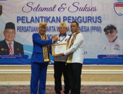 Pemprov Lampung Dukung Kolaborasi Lewat Pelantikan PPWI Provinsi Lampung