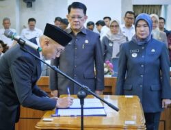 Gubernur Lampung Lantik Tiga Pejabat Tinggi Pratama, Tegaskan Transformasi Birokrasi untuk Pelayanan Publik yang Lebih Cepat dan Efisien