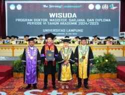 Mahasiswa Internasional Asal Afghanistan Lulus Magister di Unila, Siap Lanjutkan Studi Doktor
