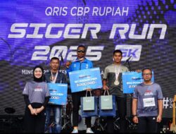 Wagub Jihan Nurlela Kick Off Implementasi QRIS Tap di Siger Run 2025