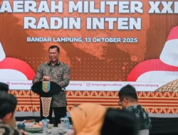 Gubernur Lampung Sambut Pangdam XXI, Perkuat Sinergi TNI–Pemprov untuk Ketahanan Pangan