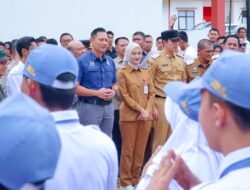 Wagub Lampung Dampingi Menko AHY Tinjau SRMA 32 Lampung Selatan, Dikawal Jadi Sekolah Permanen Berbasis Karakter