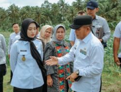 Wagub Lampung Dampingi Wamen Stella Tinjau Lokasi SMA Unggul Garuda di Kalianda