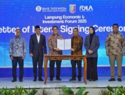 Lampung Gelar LEIF 2025, Gaet 58 Investor Asing dan Tawarkan 11 Proyek Strategis