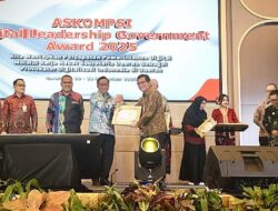 Sekda Lampung Peringkat 4 Nasional dalam ASKOMPSI Digital Leadership 2025