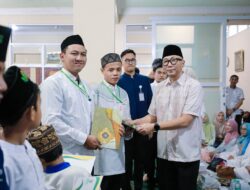 Safari Ramadan di Masjid Al-Muballigh, Gubernur Mirza Ajak Warga Jaga Wajah Kota Bandar Lampung