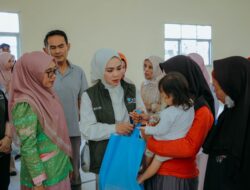 Ketua TP PKK Ibu Purnama Wulan Sari Mirza Kunjungan Kerja ke Kota Metro, Serahkan Bantuan Sosial dan Tinjau Penerima Manfaat