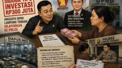 Diduga Tipu Investasi Dapur MBG Rp300 Juta, Anggota DPRD Lampung Tengah Dilaporkan ke Polisi