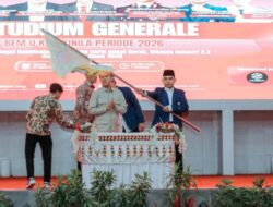 Gubernur Mirza Hadiri Pelantikan BEM Unila, Dorong Mahasiswa Jadi Katalisator Perubahan Menuju Indonesia Emas 2045