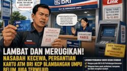 Empat Bulan Belum Diganti, Nasabah Soroti Lambannya Layanan Pergantian Kartu ATM BRI KCP Blambangan Umpu