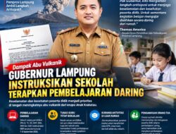 Dampak Abu Vulkanik Gunung Anak Krakatau, Gubernur Lampung Instruksikan Sekolah Terapkan Pembelajaran Daring