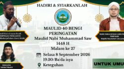 Yuk Hadiri Maulid 40 Bengi di Bandar Lampung, Perkuat Cinta kepada Rasulullah