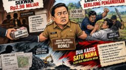 Wabup Lampura Terjepit Dua Kasus: Terseret Korupsi Sekwan, Kini Diduga Pimpin Mediasi Lahan 106 Ha Berujung Kades Dianiaya