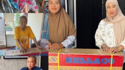 HUT PMI ke-81, PMI Way Kanan Salurkan 5 Kursi Roda untuk Warga
