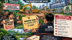 Dulu Disegel Gakkum KLHK, Kini Alat Berat Kembali Masuk Eks Hutan Kota Way Halim