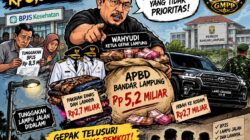 BPJS Tunggak Rp8,3 Miliar, Gepak Ingatkan Wali Kota Bandar Lampung soal Prioritas APBD