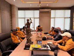 Ketua DPRD Lampung-Taring Perkuat Sinergi, Bahas Kemerdekaan Pers