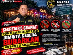Kafe di Serupa Indah Disorot, GRANAT Desak Penertiban dan Pengusutan Dugaan Narkoba