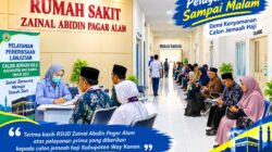 RSUD ZAPA Layani Pemeriksaan Calon Jemaah Haji hingga Malam, Warga Way Kanan Apresiasi