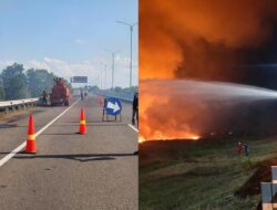 HKA Siagakan 25 Personel Antisipasi Karhutla di Tol Palindra, Pengguna Jalan Diimbau Waspada