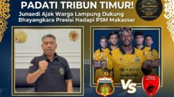 Sikambara Ajak Masyarakat Padati Tribun Timur, Dukung Bhayangkara Presisi Lampung FC Hadapi PSM