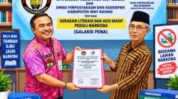 GRANAT dan Dinas Perpustakaan Way Kanan Kolaborasi, GALAKSI PENA Jadi Gerakan Literasi Antinarkoba