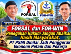 Rekening PT PSMI Diblokir, Nasib 60 Ribu Warga Jadi Sorotan, FORSAL dan For-WIN Minta Kejaksaan Pertimbangkan Dampak Sosial