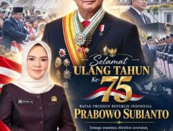 Erma Yusneli Sampaikan Ucapan Selamat Ulang Tahun ke-75 Presiden Prabowo Subianto
