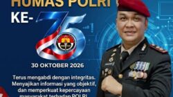 Kepala BNNK Lampung Selatan Ucapkan Dirgahayu Humas Polri ke-75